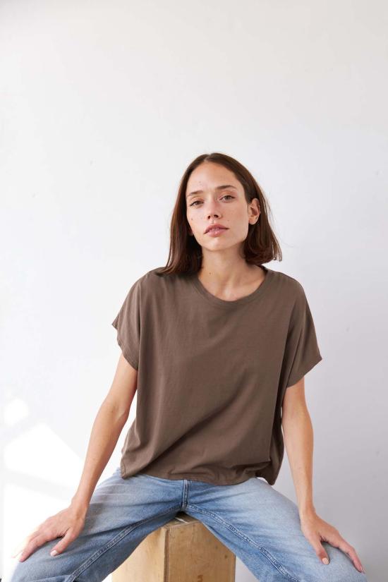  It Is Well L.A. 반팔 티셔츠 잇이즈웰 L.A. 오가닉 코튼 크루넥 박시 티셔츠