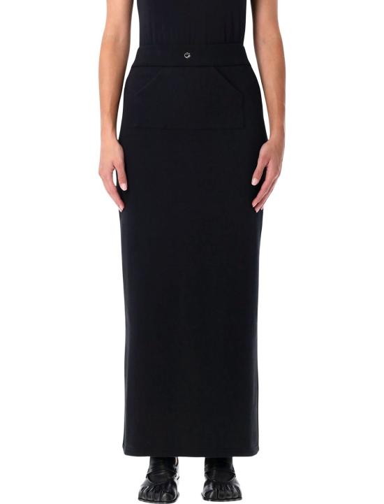  코페르니 롱 스커트 유기농 면 조깅  블랙