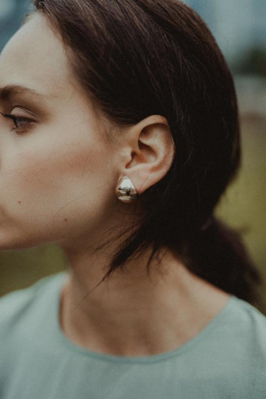  Uni 이어링 유니 주얼리 일라 스터드 브라스 - OTHER BRANDS