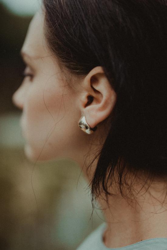  Uni 이어링 유니 주얼리 일라 스터드 브라스 - OTHER BRANDS