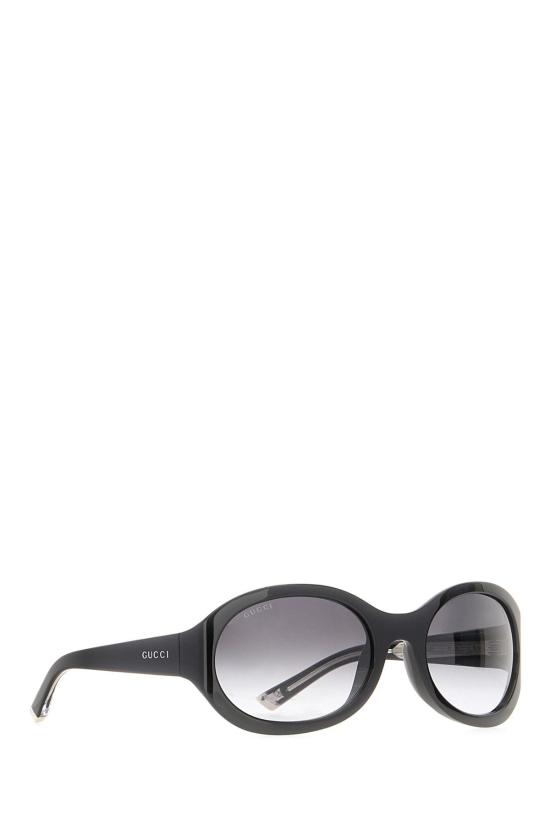  구찌 안경 블랙 아세테이트 선글라스 블랙 - GUCCI