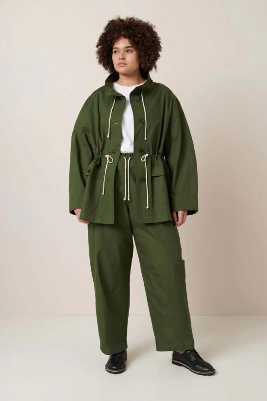  코우토우 패딩 에코 재킷 포레스트 그리드 - KOWTOW