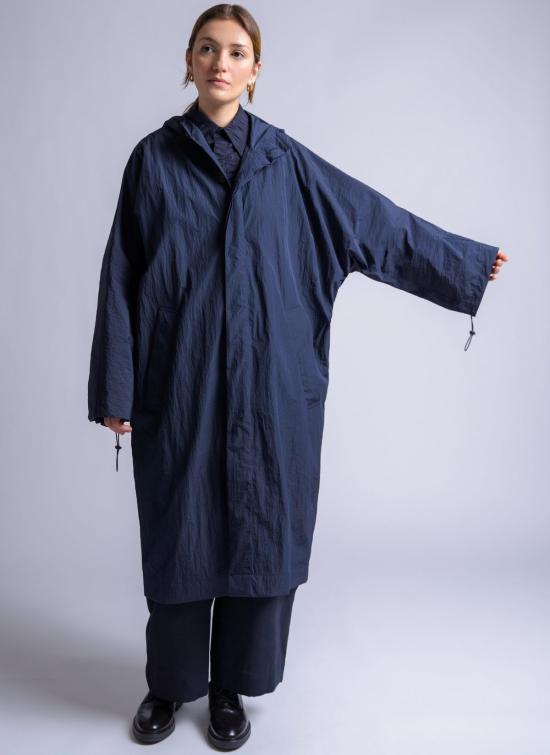  그레이 패딩 . 후드 노마드 리플 립스톱 파카 미드나잇 블루 - GREI