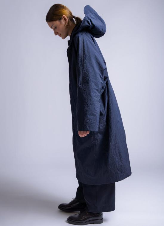  그레이 패딩 . 후드 노마드 리플 립스톱 파카 미드나잇 블루 - GREI