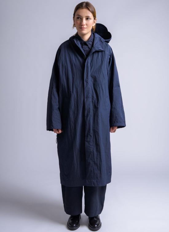  그레이 패딩 . 후드 노마드 리플 립스톱 파카 미드나잇 블루 - GREI