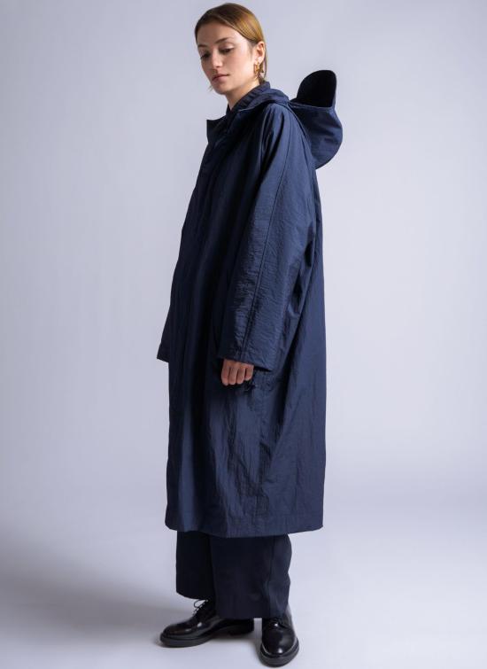  그레이 패딩 . 후드 노마드 리플 립스톱 파카 미드나잇 블루 - GREI