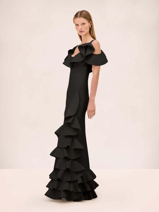  알렉시스 롱 원피스 루시 드레스 블랙