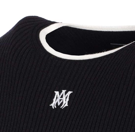  아미리 민소매 티셔츠 마이 베이비 탑 블랙 - AMIRI