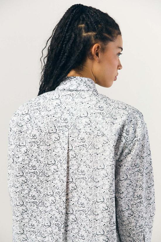  카스 마리아 튜닉 리버티 포플린 셔츠드레스 - KAS MARIA