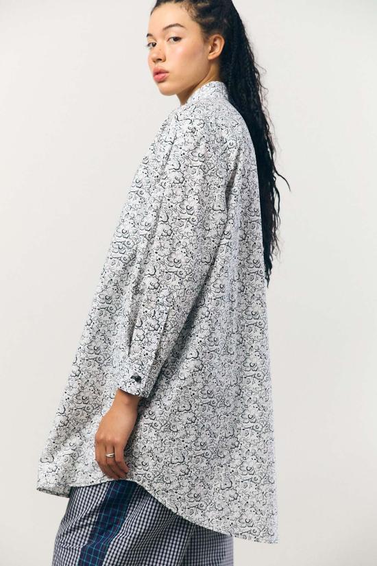  카스 마리아 튜닉 리버티 포플린 셔츠드레스 - KAS MARIA