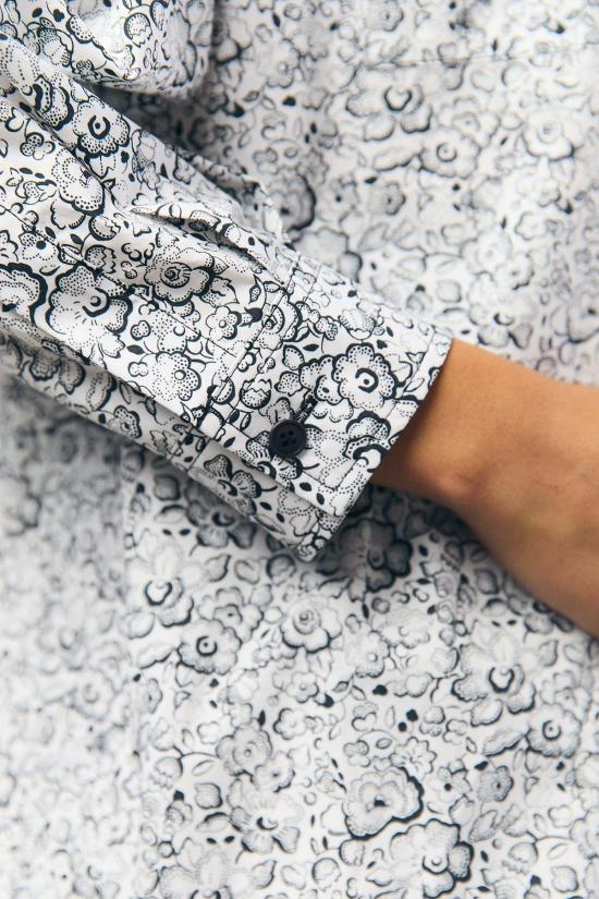  카스 마리아 튜닉 리버티 포플린 셔츠드레스 - KAS MARIA