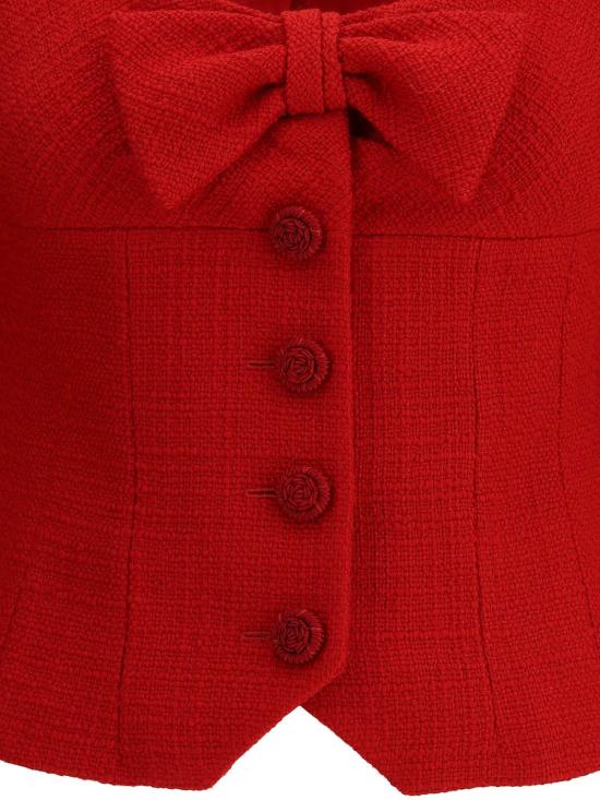  발렌티노 가라바니 자켓 발렌티노 플레인 울 트위드 숏 재킷 - VALENTINO GARAVANI