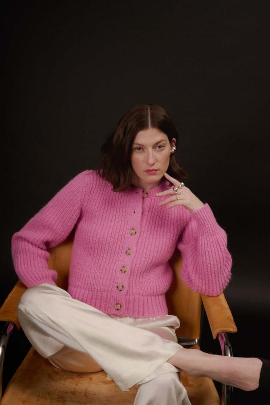  ELEVEN SIX 가디건 일레븐 식스 베카 카디 카멜 - OTHER BRANDS