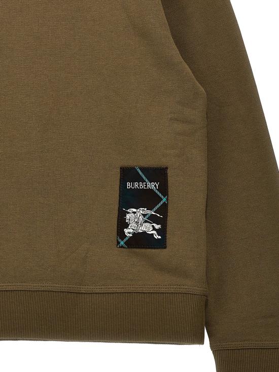  [키즈] 버버리 풀오버 아동용  로고 스웨트셔츠 그린 - BURBERRY