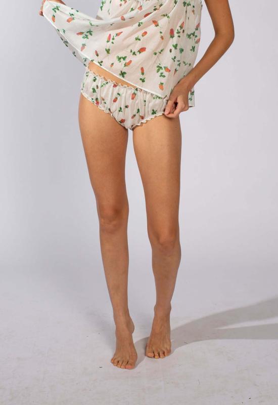  루 샤르망 팬티 루프 샤르망 시그니처 로즈 프린트 블룸머