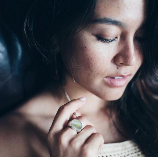  타린 토마스 반지 #베이브신트 에버렛 오션 재스퍼 링