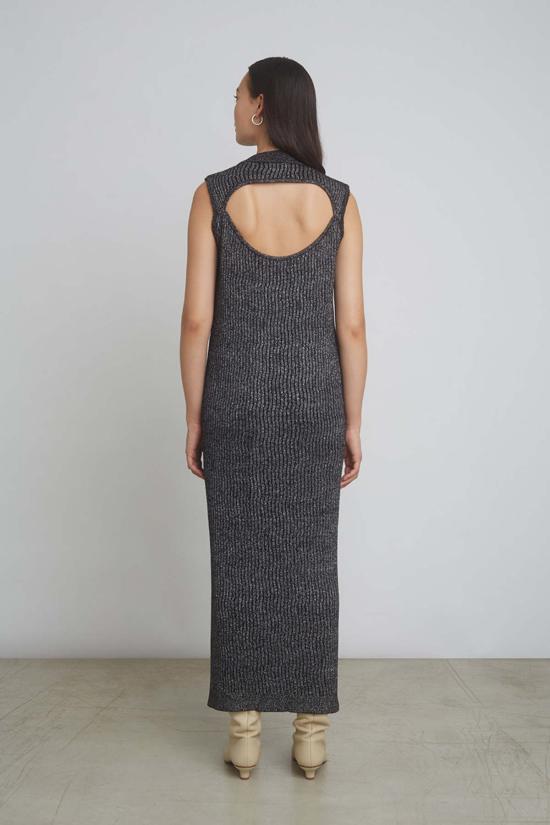  일레븐 식스 롱 원피스 이슬라 드레스 블랙 - ELEVEN SIX