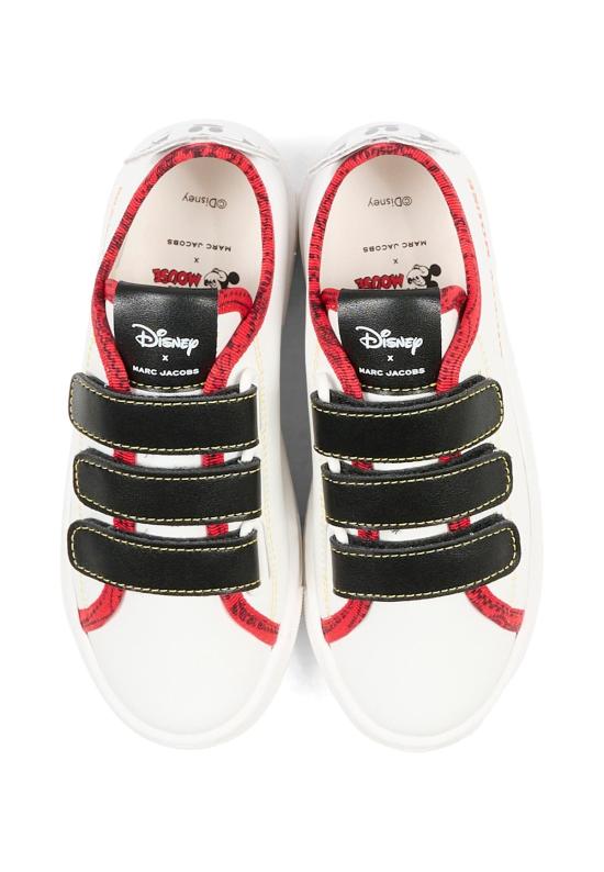  [키즈] 마크제이콥스 스니커즈 마크 제이콥스 아동용 미키 마우스 스니커즈 화이트 - MARC JACOBS