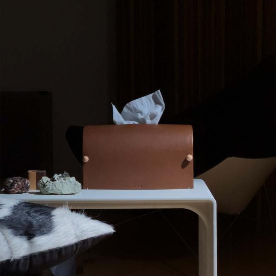  Dotlinesurface 가죽소품 도트라인 표면 아치 L 티슈 박스 커버 벽돌 - OTHER BRANDS