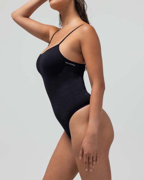  Reformer 바디수트 티셔츠 리포머 립드 바디수트 - OTHER BRANDS