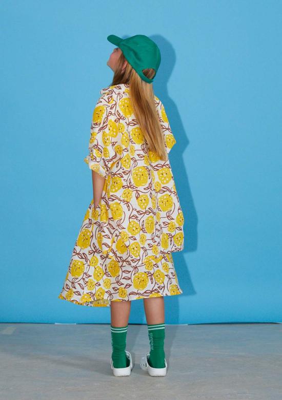  [키즈] 위켄드 하우스 키즈 셔츠 키즈  미모사 린넨 셔츠 옐로우 미모사 - WEEKEND HOUSE KIDS