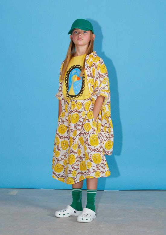  [키즈] 위켄드 하우스 키즈 셔츠 키즈  미모사 린넨 셔츠 옐로우 미모사 - WEEKEND HOUSE KIDS