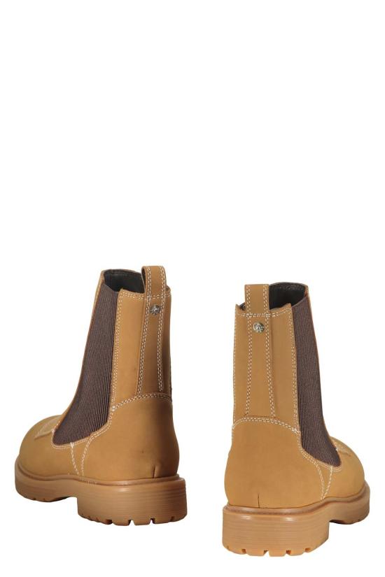  디젤 부츠 라이트 브라운 가죽 앵클  카멜 - DIESEL