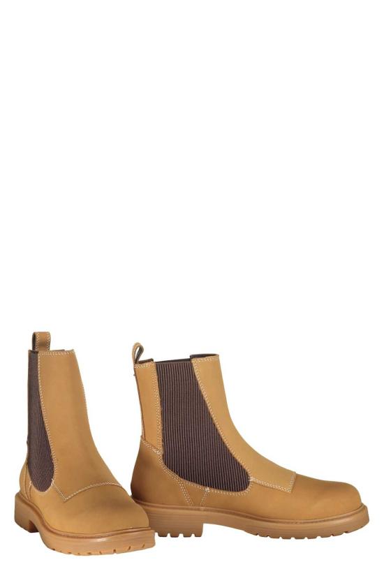  디젤 부츠 라이트 브라운 가죽 앵클  카멜 - DIESEL