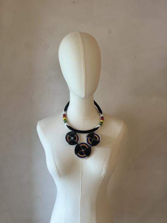  스튜디오 미니말레 목걸이/팬던트 짐발리 비즈 목걸이 - STUDIO MINIMALE