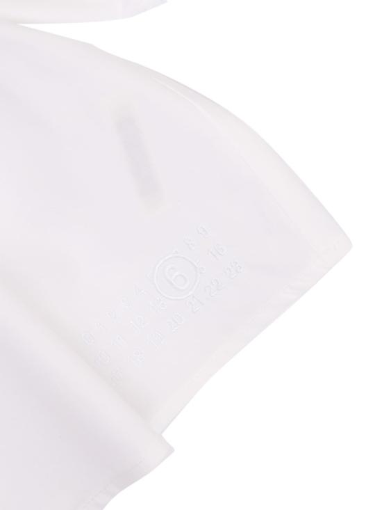  [키즈] MM6 메종마르지엘라 트레이닝 상의 메종 마르지엘라 키즈 MM6 C28 U 셔츠 화이트 - MM6 MAISON MARGIELA