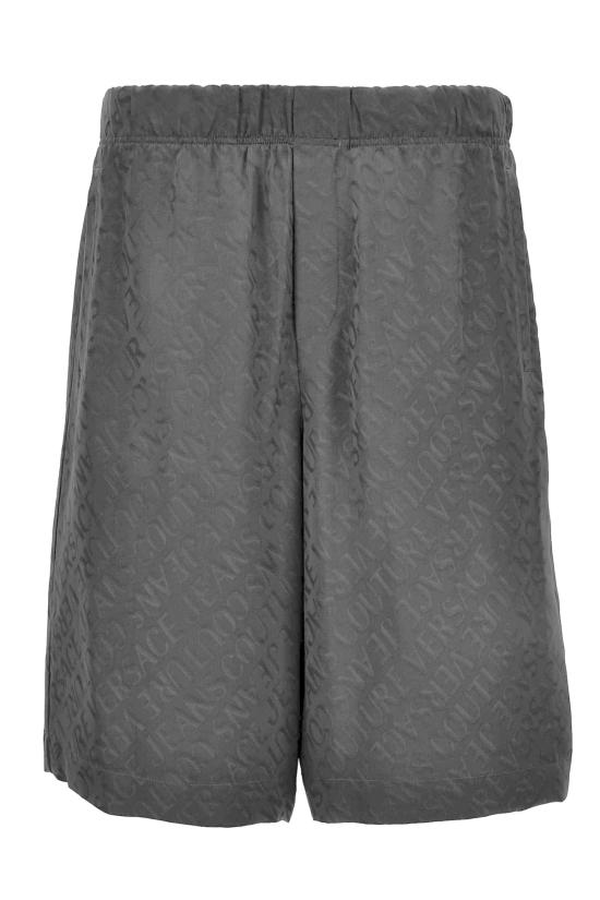  베르사체 숏팬츠 진 쿠튀르 버뮤다 쇼츠 블랙 - VERSACE