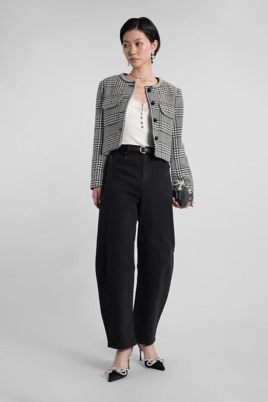  셀프 포트레이트 자켓 캐주얼 재킷 블랙 - SELF PORTRAIT