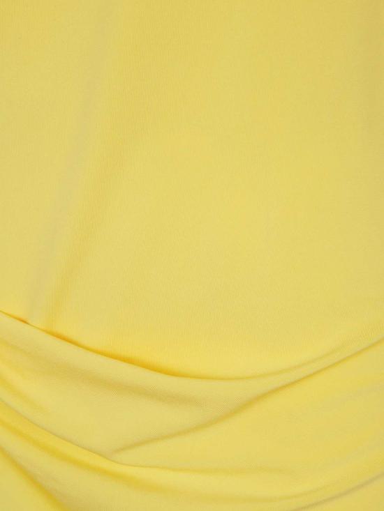  자크뮈스 블라우스 르 오 페플로 탑 옐로우 - JACQUEMUS