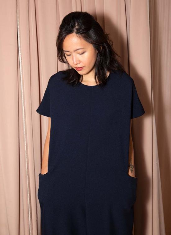  KAAREM 점프수트 Kaarem Dahlia Pleatstay 포켓 올인원 - OTHER BRANDS