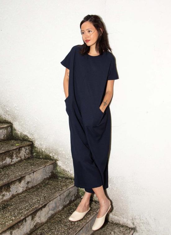  KAAREM 점프수트 Kaarem Dahlia Pleatstay 포켓 올인원 - OTHER BRANDS