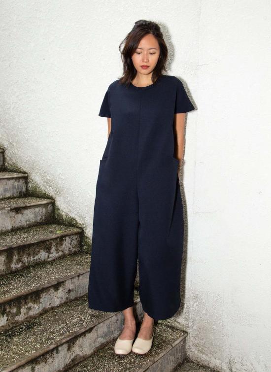  KAAREM 점프수트 Kaarem Dahlia Pleatstay 포켓 올인원 - OTHER BRANDS