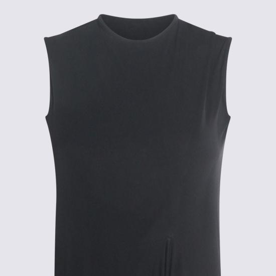  발렌시아가 롱 원피스 블랙 드레스 - BALENCIAGA