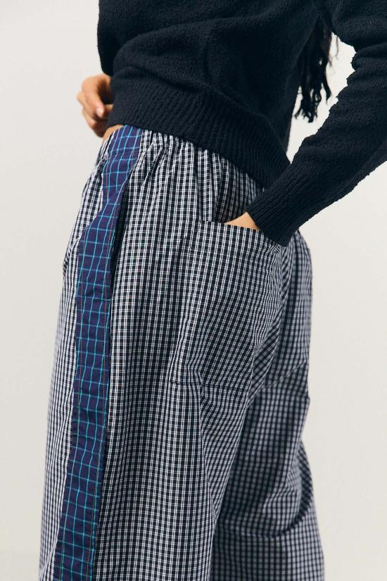  Kas Maria 스트레이트 팬츠 카스 마리아 체크 콤보 - OTHER BRANDS