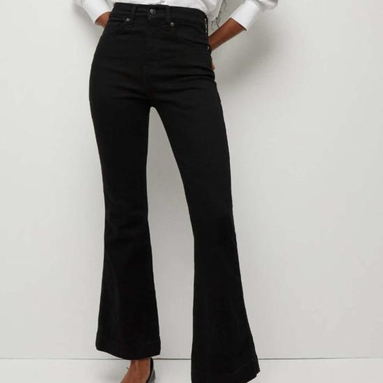  베로니카비어드 데님 팬츠 베로니카 비어드 카슨 킥 플레어 진 - VERONICA BEARD