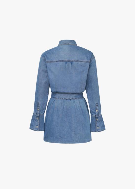  TT Studios 데님 원피스 Tt 스튜디오 알렉산드라 드레스 유니언 스퀘어 - OTHER BRANDS