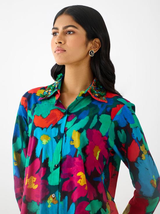  IKKIVI 스트레이트 팬츠 이키비 애니마 셔츠 코디 세트 멀티 컬러 - OTHER BRANDS