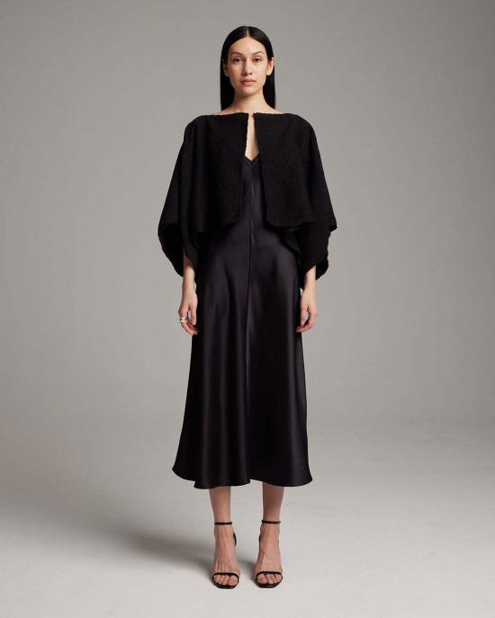  VOZ 가디건 보즈 텍스처드 코튼 볼레로