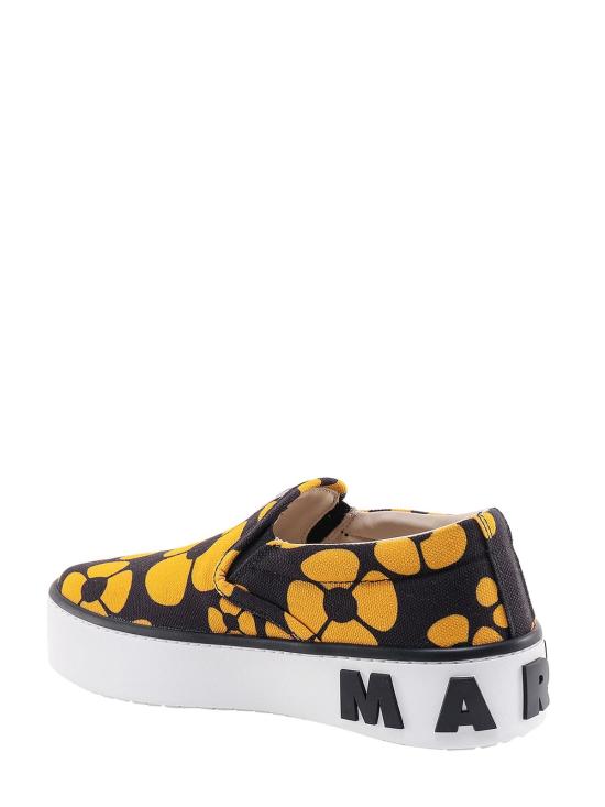  마르니 스니커즈 프린트 슬립온  블랙 - MARNI