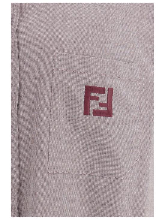  펜디 셔츠 옥스포드 코튼 - FENDI