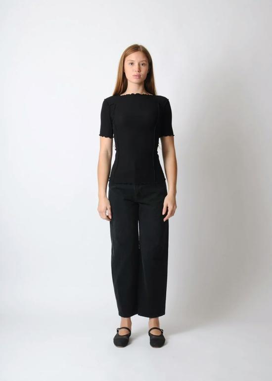  베이스레인지 반팔 티셔츠 오마타 티 - BASERANGE