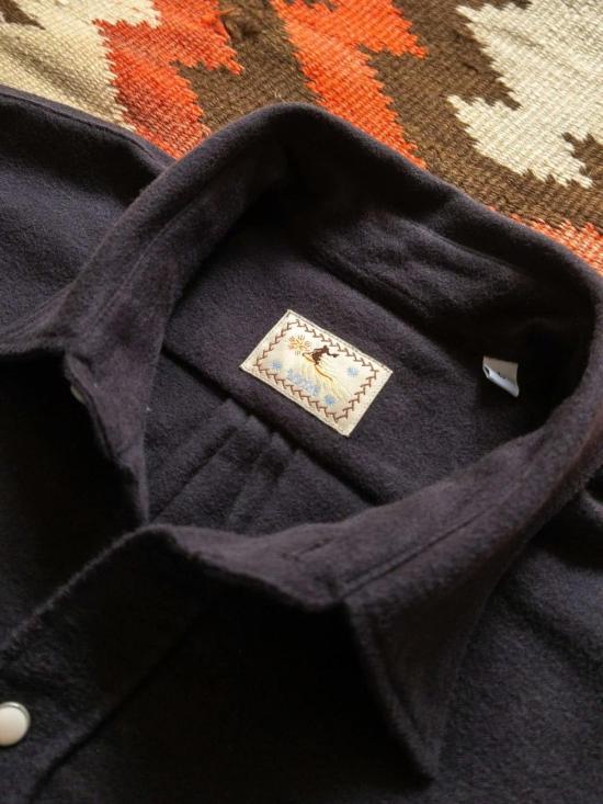  Whyte 긴팔 셔츠 화이트 몰스킨 펄스냅 - OTHER BRANDS