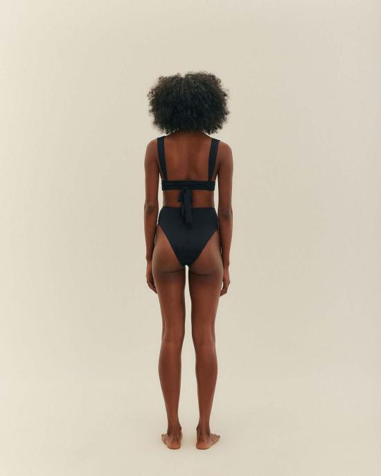  Haight 비키니 수영복 하이트 멀티웨이 홀터 비키니 탑 블랙 - OTHER BRANDS