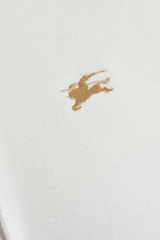  버버리 스웨터 로고 스웨트셔츠 초크 - BURBERRY