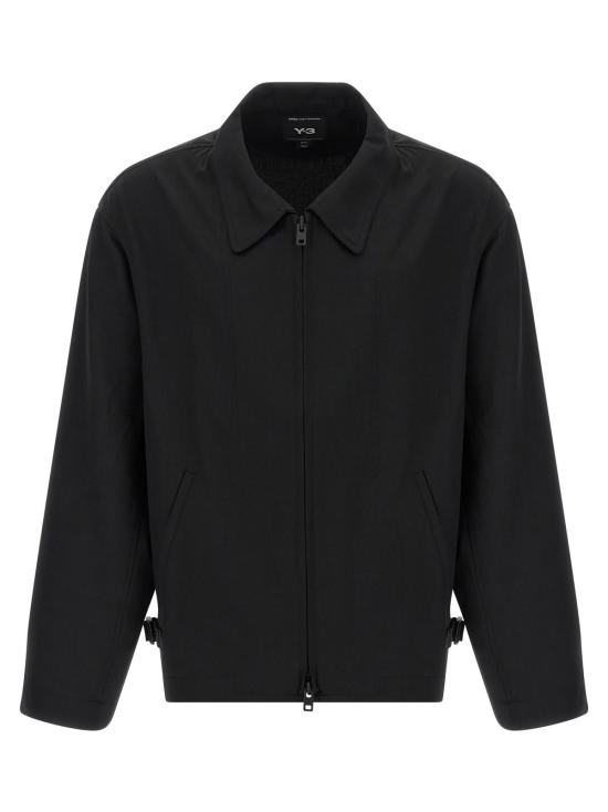  와이쓰리 자켓 Y 3 블루종 오버셔츠 블랙
