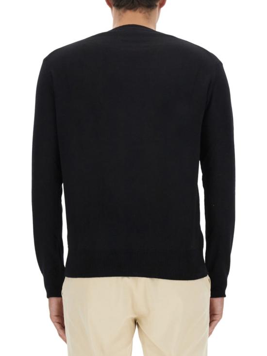  비비안웨스트우드 스웨터 비비안 웨스트우드 로고 저지  블랙 - VIVIENNE WESTWOOD